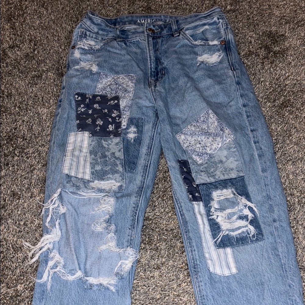 American Eagle Outfitters Light Blue Denim Jeans